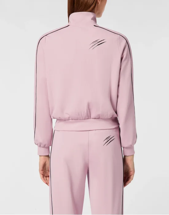 Cropped Tracksuit Jacket