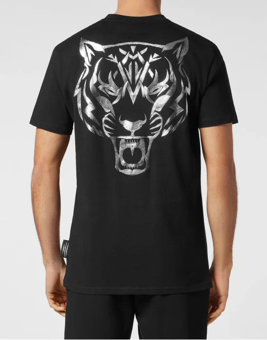 T-shirt Round Neck Tiger