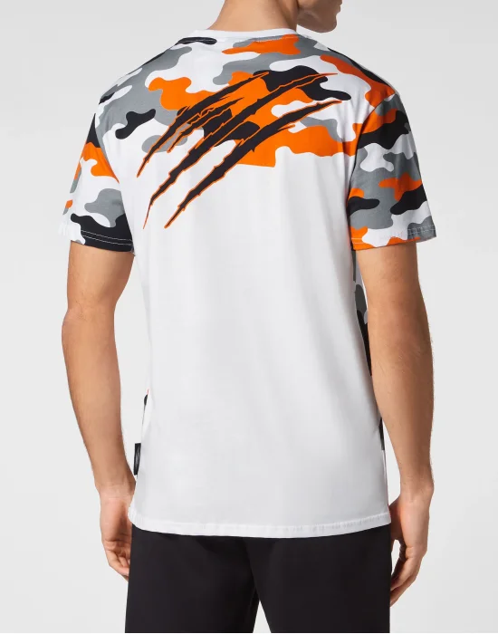 T-shirt Round Neck Camouflage