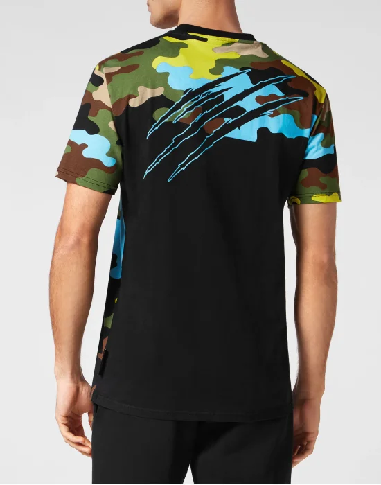 T-shirt Round Neck Camouflage