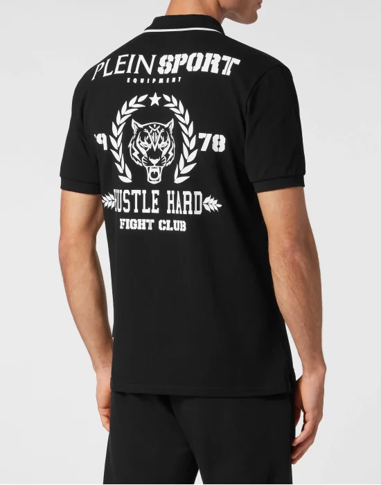 Polo Shirt Slim Fit SS Carbon Tiger