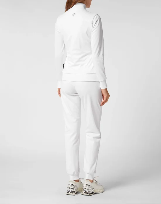 Triacetate Jogging Tracksuit: Top/Trousers Carbon Tiger