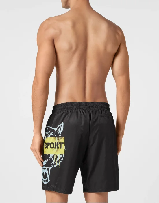 Swim-Trunks Tiger