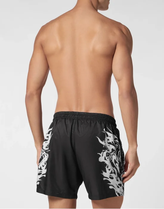 Swim-Trunks Tiger