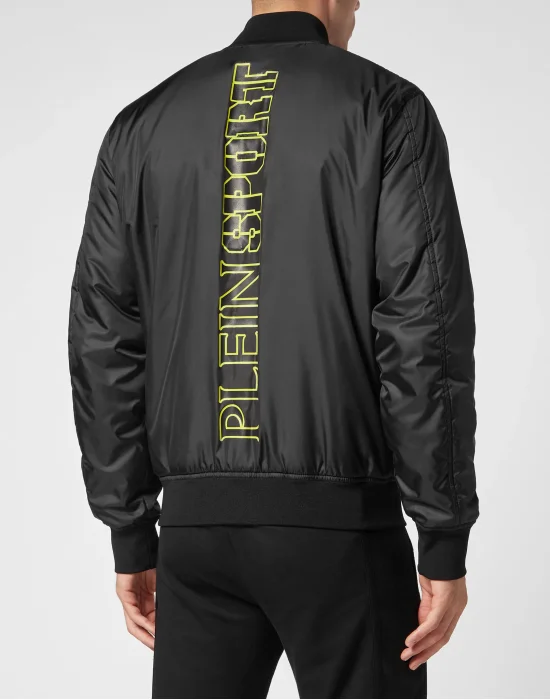 Nylon Bomber Jacket Scratch