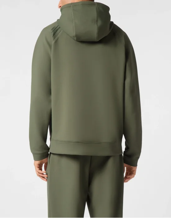 Technical Oversize Hoodie Sweatshirt LS