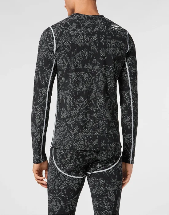 Dry-Fit T-shirt Round Neck LS Tiger