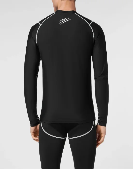 Second Skin Dry-Fit T-shirt Round Neck LS Scratch