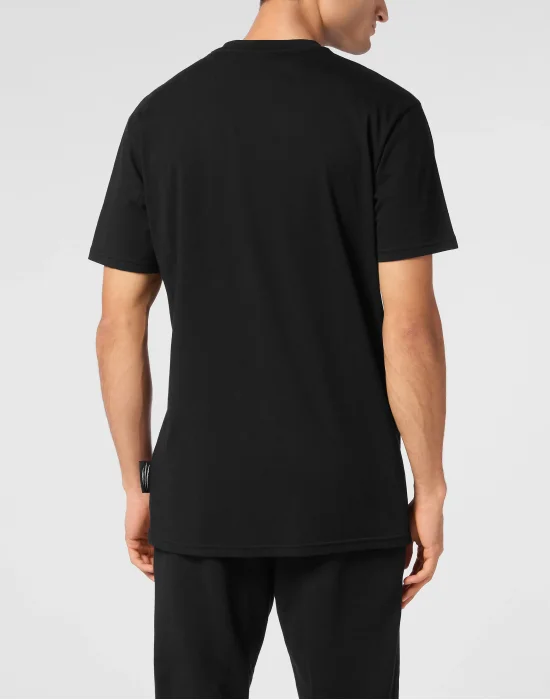 Cotton Dotted Lamina T-shirt Round Neck SS Tiger