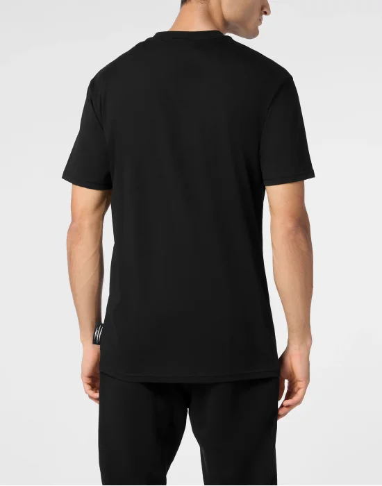 Cotton Dotted Lamina T-shirt Round Neck SS Tiger