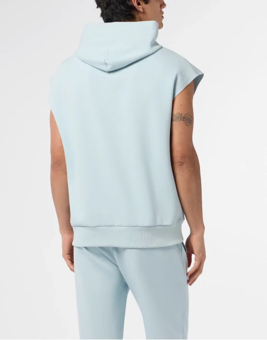 Pique Hoodie Vest Icon
