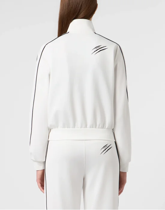 Cropped Tracksuit Jacket
